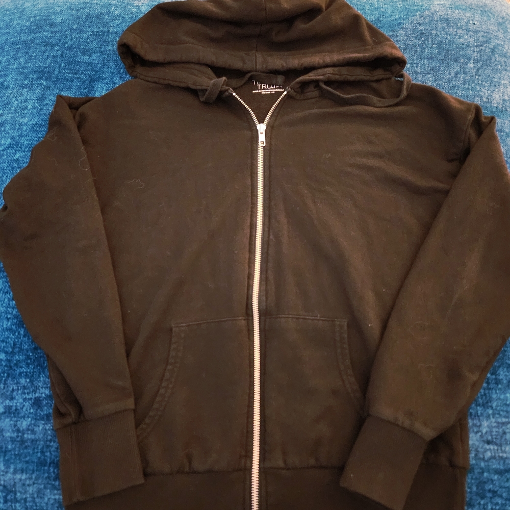 True Religion Black Hoodie